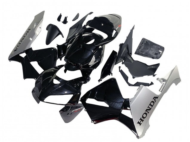 Preisgünstige Honda CBR600RR Motorrad Verkleidung 2005-2006 - Schwarz Silber