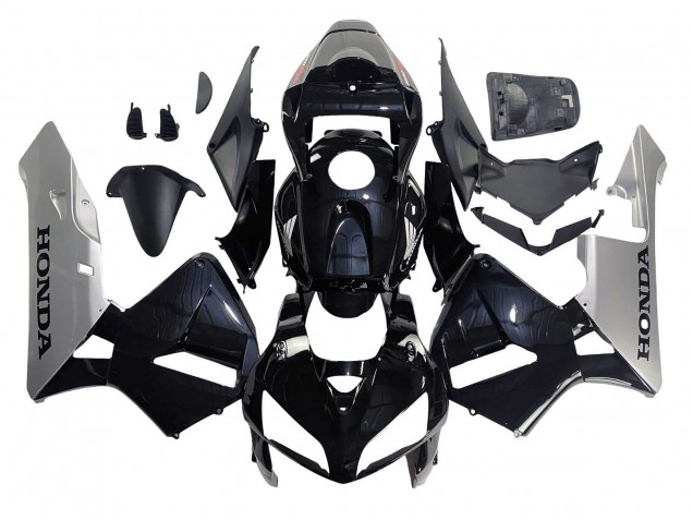 Preisgünstige Honda CBR600RR Motorrad Verkleidung 2005-2006 - Schwarz Silber