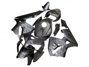 Preisgünstige Honda CBR600RR Motorrad Verkleidung 2005-2006 - Schwarz Geschmiedet Carbonfaser
