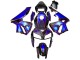 Preisgünstige Honda CBR600RR Motorrad Verkleidung 2005-2006 - Blau Schwarz mit Rot Linie