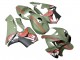 Preisgünstige Honda CBR600RR Motorrad Verkleidung 2005-2006 - Grun Rot Hai