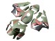 Preisgünstige Honda CBR600RR Motorrad Verkleidung 2005-2006 - Grun Rot Hai