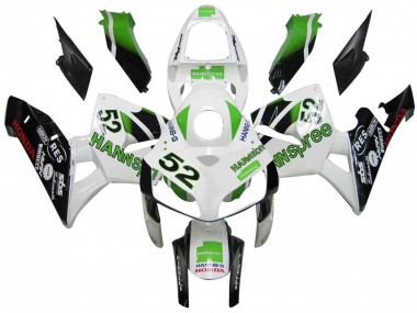 Preisgünstige Honda CBR600RR Motorrad Verkleidung 2005-2006 - Grun Weiss Schwarz hannspree 52