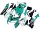 Preisgünstige Honda CBR600RR Motorrad Verkleidung 2005-2006 - Hellgrun Weiss Glanzendes Schwarz Joe Rocket