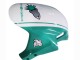 Preisgünstige Honda CBR600RR Motorrad Verkleidung 2005-2006 - Hellgrun Weiss Glanzendes Schwarz Joe Rocket