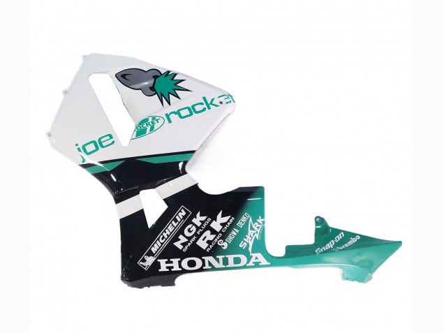 Preisgünstige Honda CBR600RR Motorrad Verkleidung 2005-2006 - Hellgrun Weiss Glanzendes Schwarz Joe Rocket