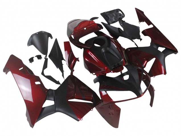 Preisgünstige Honda CBR600RR Motorrad Verkleidung 2005-2006 - Rot Schwarz