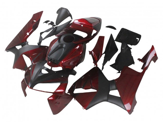 Preisgünstige Honda CBR600RR Motorrad Verkleidung 2005-2006 - Rot Schwarz