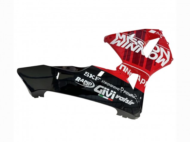 Preisgünstige Honda CBR600RR Motorrad Verkleidung 2005-2006 - Rot Schwarz Valsir 03