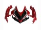 Preisgünstige Honda CBR600RR Motorrad Verkleidung 2005-2006 - Rot Schwarz Valsir 03