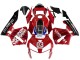 Preisgünstige Honda CBR600RR Motorrad Verkleidung 2005-2006 - Rot Schwarz Valsir 03