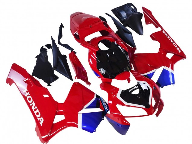 Preisgünstige Honda CBR600RR Motorrad Verkleidung 2005-2006 - Rot Blau Schwarz