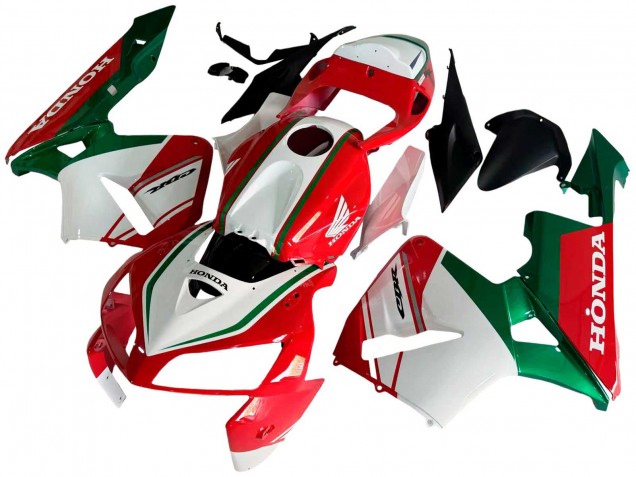Preisgünstige Honda CBR600RR Motorrad Verkleidung 2005-2006 - Rot Weiss Grun