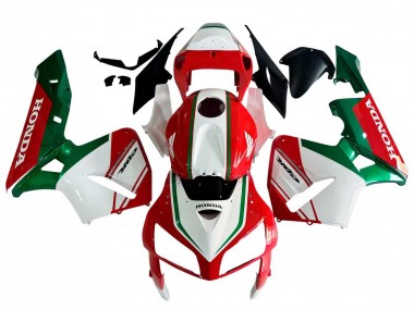 Preisgünstige Honda CBR600RR Motorrad Verkleidung 2005-2006 - Rot Weiss Grun