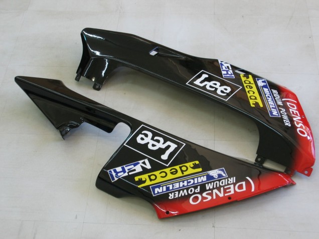 Preisgünstige Honda CBR600RR Motorrad Verkleidung 2005-2006 - Rot Weiss Blau Denso