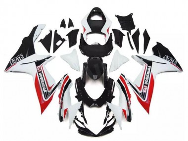 Preisgünstige Suzuki GSXR 600/750 Motorrad Verkleidung 2011-2024 - Weiss Rot Schwarz Alstare