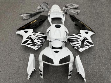 Preisgünstige Honda CBR600RR Motorrad Verkleidung 2005-2006 - Weiss Schwarz