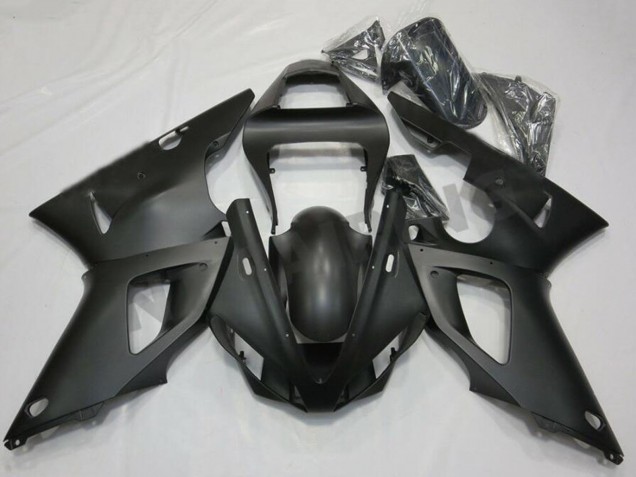 Preisgünstige Yamaha YZF R1 Motorrad Verkleidung 2000-2001 - Matt Schwarz