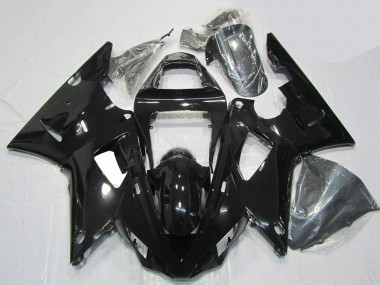 Preisgünstige Yamaha YZF R1 Motorrad Verkleidung 2000-2001 - Glanzendes Schwarz