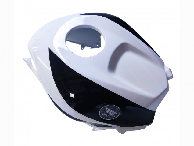 Preisgünstige Honda CBR600RR Motorrad Verkleidung 2013-2023 - Weiss Glanzendes Schwarz Repsol