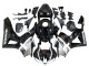 Preisgünstige Honda CBR600RR Motorrad Verkleidung 2013-2023 - Silber Glanzendes Schwarz