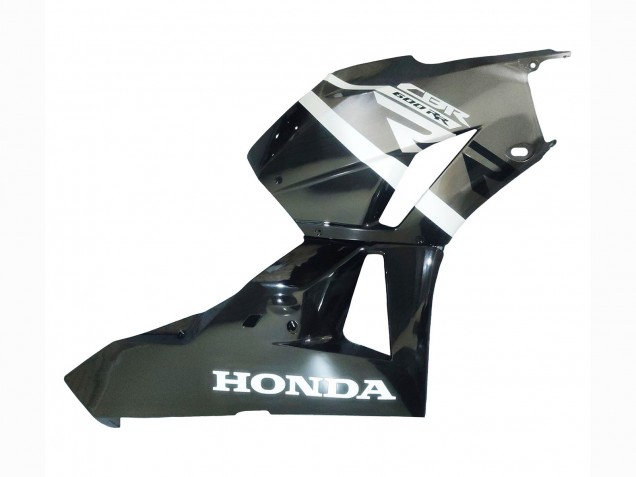 Preisgünstige Honda CBR600RR Motorrad Verkleidung 2013-2023 - Silber Glanzendes Schwarz