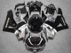 Preisgünstige Honda CBR600RR Motorrad Verkleidung 2013-2023 - Silber Glanzendes Schwarz