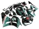 Preisgünstige Honda CBR600RR Motorrad Verkleidung 2013-2023 - Blau Grun Blau Glanzendes Schwarz Petronas 20