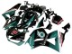 Preisgünstige Honda CBR600RR Motorrad Verkleidung 2013-2023 - Blau Grun Blau Glanzendes Schwarz Petronas 20