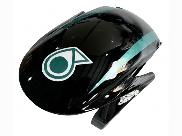 Preisgünstige Honda CBR600RR Motorrad Verkleidung 2013-2023 - Blau Grun Blau Glanzendes Schwarz Petronas 20