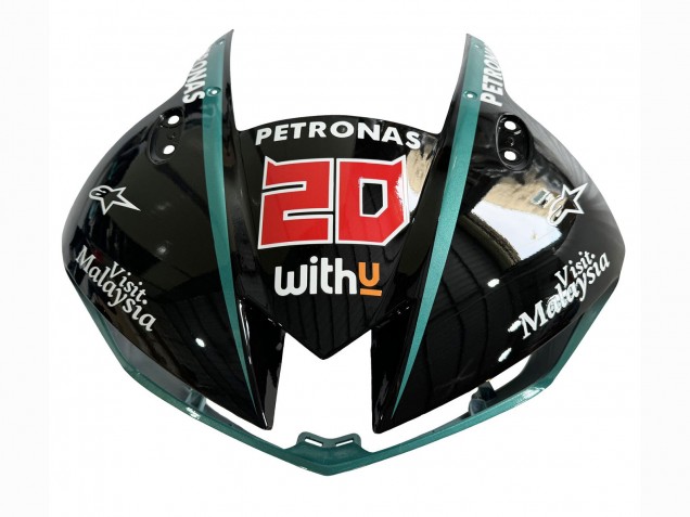Preisgünstige Honda CBR600RR Motorrad Verkleidung 2013-2023 - Blau Grun Blau Glanzendes Schwarz Petronas 20