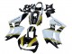 Preisgünstige Honda CBR600RR Motorrad Verkleidung 2013-2023 - Weiss Gold Glanzendes Schwarz Repsol