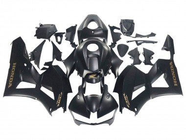 Preisgünstige Honda CBR600RR Motorrad Verkleidung 2013-2023 - Matt Schwarz Gold Aufkleber