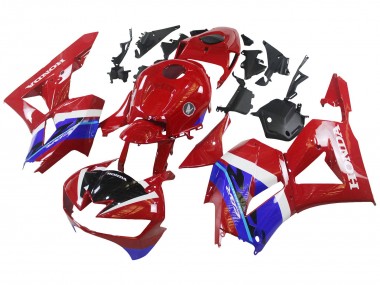 Preisgünstige Honda CBR600RR Motorrad Verkleidung 2013-2023 - Rot Blau