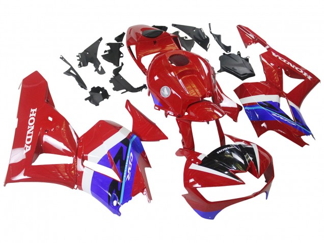 Preisgünstige Honda CBR600RR Motorrad Verkleidung 2013-2023 - Rot Blau