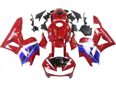 Preisgünstige Honda CBR600RR Motorrad Verkleidung 2013-2023 - Rot Blau
