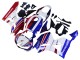 Preisgünstige Honda CBR600RR Motorrad Verkleidung 2013-2023 - Weiss Rot Blau