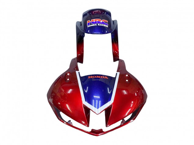 Preisgünstige Honda CBR600RR Motorrad Verkleidung 2013-2023 - Weiss Rot Blau HRC