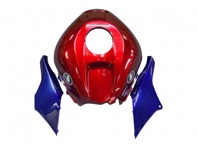 Preisgünstige Honda CBR600RR Motorrad Verkleidung 2013-2023 - Weiss Rot Blau HRC