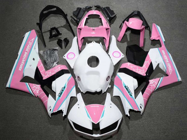 Preisgünstige Honda CBR600RR Motorrad Verkleidung 2013-2023 - Weiss Rosa