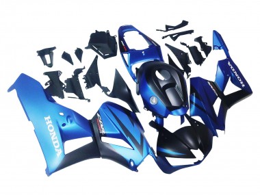 Preisgünstige Honda CBR600RR Motorrad Verkleidung 2013-2023 - Blau Matt Schwarz Rennen