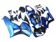 Preisgünstige Honda CBR600RR Motorrad Verkleidung 2013-2023 - Blau Matt Schwarz Rennen