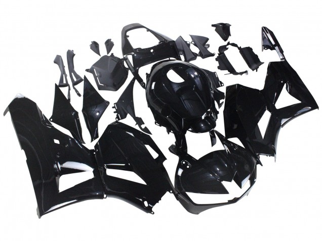 Preisgünstige Honda CBR600RR Motorrad Verkleidung 2013-2023 - Glanzendes Schwarz