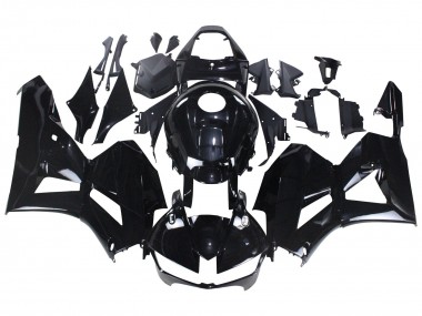 Preisgünstige Honda CBR600RR Motorrad Verkleidung 2013-2023 - Glanzendes Schwarz