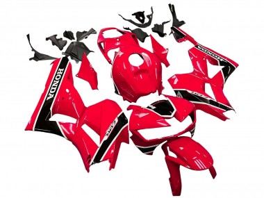 Preisgünstige Honda CBR600RR Motorrad Verkleidung 2013-2023 - Rot Weiss Schwarz