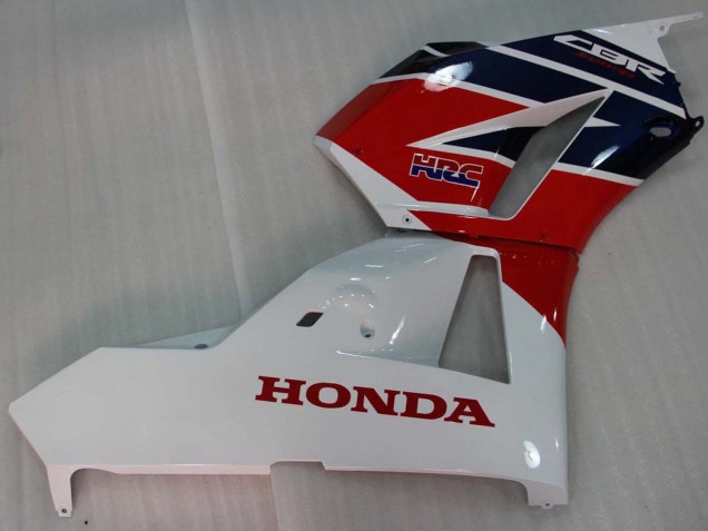 Preisgünstige Honda CBR600RR Motorrad Verkleidung 2013-2023 - Weiss Rot Dunkel Blau HRC