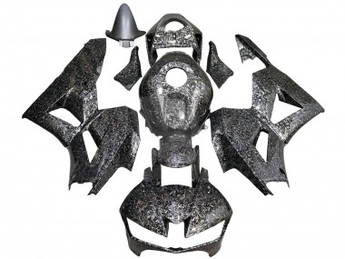 Preisgünstige Honda CBR600RR Motorrad Verkleidung 2013-2023 - Schwarz Geschmiedet Carbonfaser