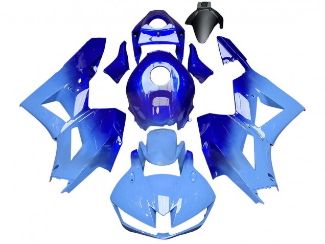 Preisgünstige Honda CBR600RR Motorrad Verkleidung 2013-2023 - Blau Hellblau