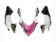 Preisgünstige Kawasaki ZX10R Motorrad Verkleidung 2004-2005 - Schwarz Rosa Weiss Playboy Motul