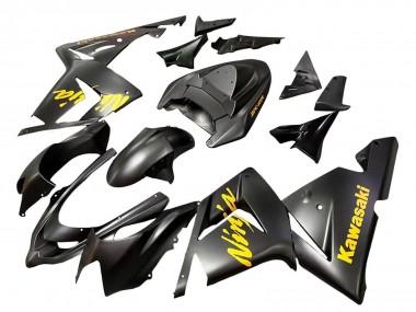 Preisgünstige Kawasaki ZX10R Motorrad Verkleidung 2004-2005 - Schwarz Ninja